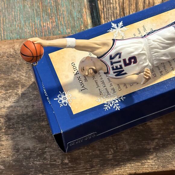 Hallmark Keepsake 2004 NBA Basketball Player Jason Kidd Nets Christmas Ornament - Picture 3 of 5